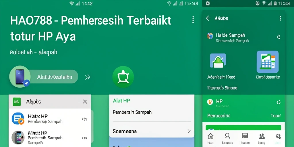 Tampilan antarmuka HAO788 yang sederhana dan intuitif.