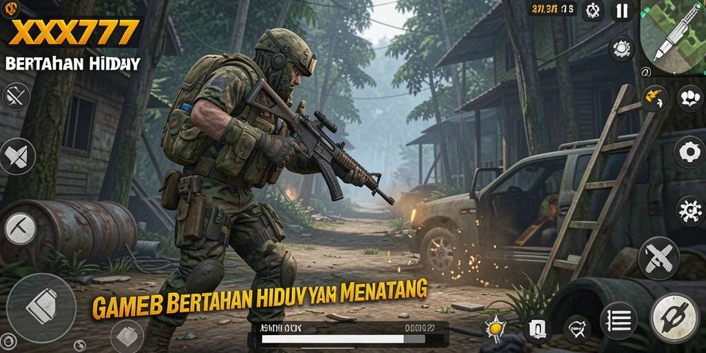 Tampilan antarmuka <strong>XXX777</strong> yang intuitif dan menarik.
