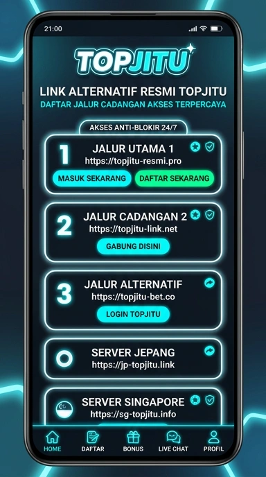 Tampilan link alternatif topjitu